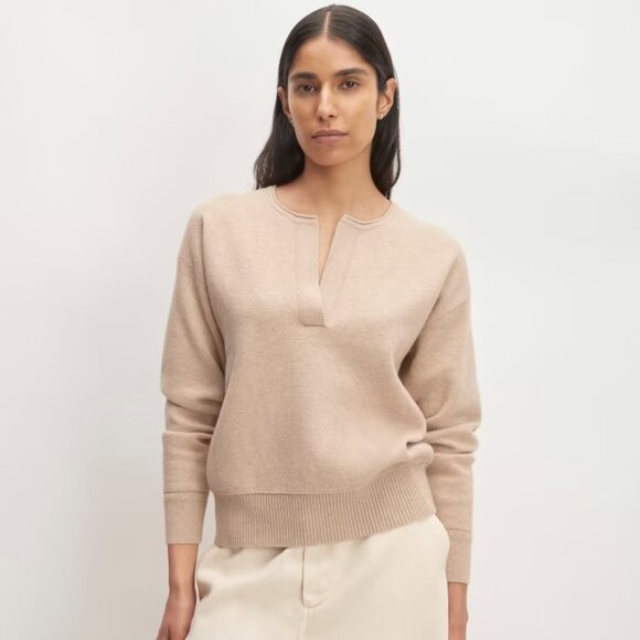 Everlane Sweaters - NWT Everlane Cotton-Merino Vintage Henley
